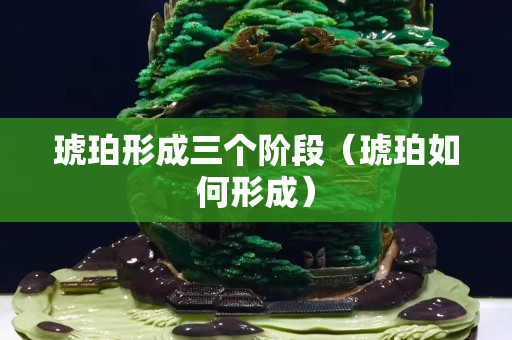 琥珀形成三個階段（琥珀如何形成）