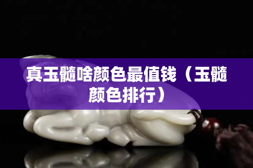 真玉髓啥顏色最值錢（玉髓顏色排行）