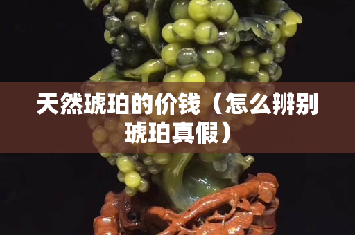 天然琥珀的價錢（怎么辨別琥珀真假）