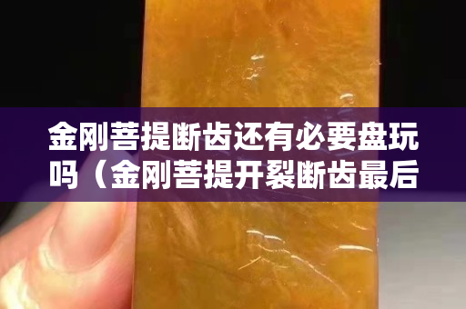 金剛菩提斷齒還有必要盤玩嗎（金剛菩提開裂斷齒最后盤成了極品）