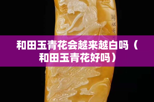 和田玉青花會越來越白嗎（和田玉青花好嗎）