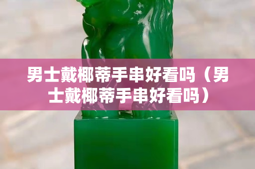男士戴椰蒂手串好看嗎（男士戴椰蒂手串好看嗎）