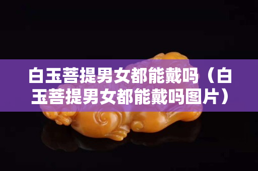 白玉菩提男女都能戴嗎（白玉菩提男女都能戴嗎圖片）