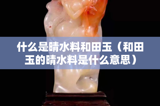 什么是晴水料和田玉（和田玉的晴水料是什么意思）