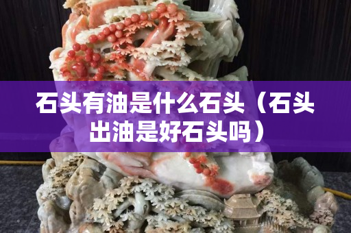 石頭有油是什么石頭（石頭出油是好石頭嗎）