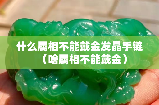 什么屬相不能戴金發晶手鏈（啥屬相不能戴金）