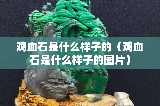 雞血石是什么樣子的（雞血石是什么樣子的圖片）