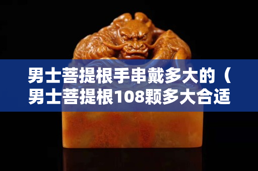 男士菩提根手串戴多大的（男士菩提根108顆多大合適）