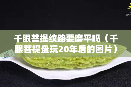 千眼菩提紋路要磨平嗎（千眼菩提盤玩20年后的圖片）