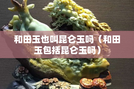 和田玉也叫昆侖玉嗎（和田玉包括昆侖玉嗎）