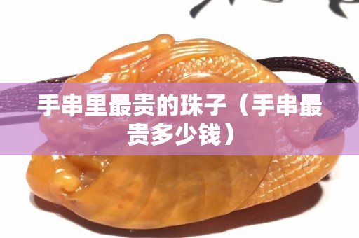 手串里最貴的珠子（手串最貴多少錢）