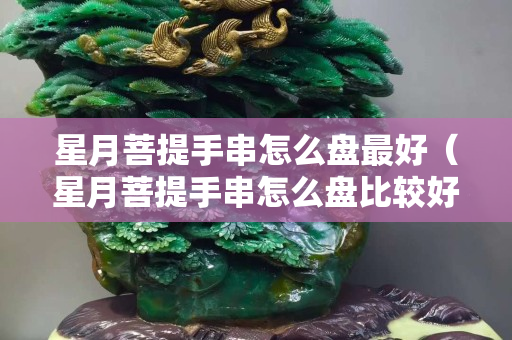 星月菩提手串怎么盤最好（星月菩提手串怎么盤比較好）