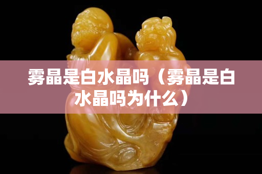 霧晶是白水晶嗎（霧晶是白水晶嗎為什么）