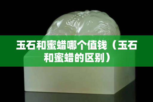 玉石和蜜蠟哪個值錢（玉石和蜜蠟的區別）