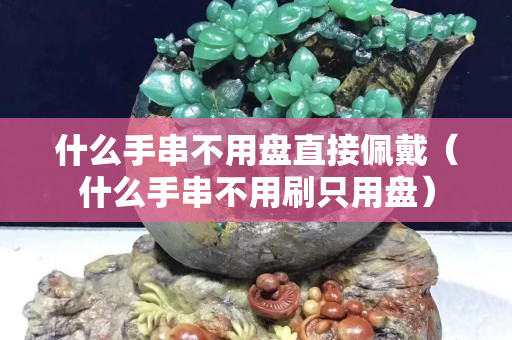 什么手串不用盤直接佩戴（什么手串不用刷只用盤）