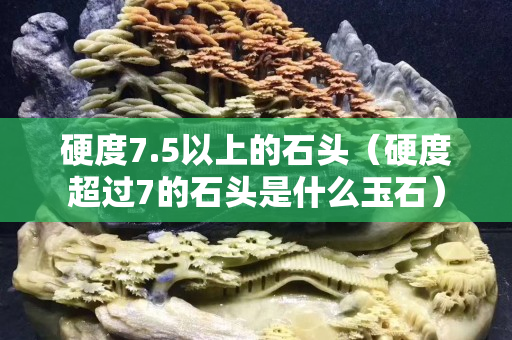 硬度7.5以上的石頭（硬度超過7的石頭是什么玉石）