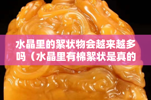 水晶里的絮狀物會(huì)越來(lái)越多嗎（水晶里有棉絮狀是真的嗎）