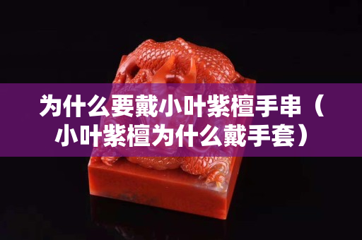 為什么要戴小葉紫檀手串（小葉紫檀為什么戴手套）