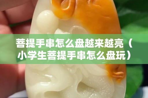 菩提手串怎么盤越來越亮（小學(xué)生菩提手串怎么盤玩）