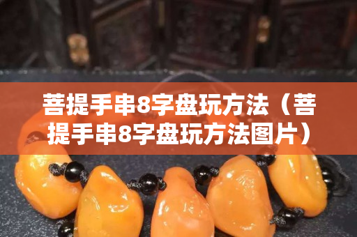 菩提手串8字盤玩方法（菩提手串8字盤玩方法圖片）