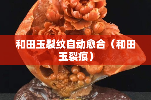 和田玉裂紋自動愈合（和田玉裂痕）