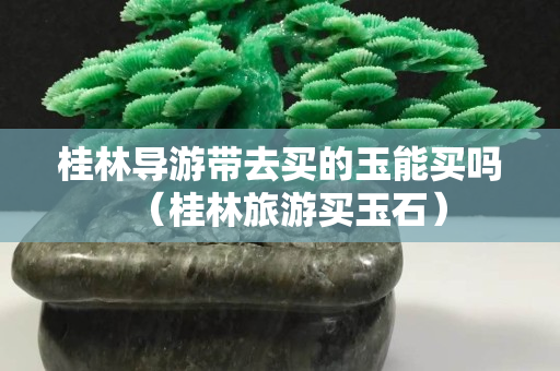 桂林導(dǎo)游帶去買的玉能買嗎（桂林旅游買玉石）