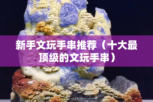 新手文玩手串推薦（十大最頂級(jí)的文玩手串）