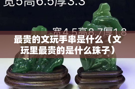 最貴的文玩手串是什么（文玩里最貴的是什么珠子）