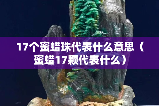 17個蜜蠟珠代表什么意思（蜜蠟17顆代表什么）