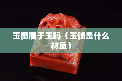 玉髓屬于玉嗎（玉髓是什么材質）