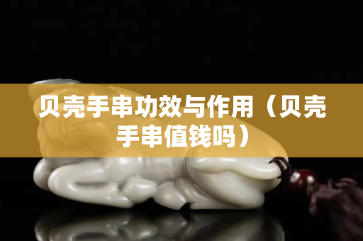 貝殼手串功效與作用（貝殼手串值錢嗎）