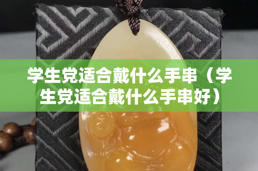 學生黨適合戴什么手串（學生黨適合戴什么手串好）