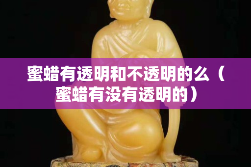 蜜蠟有透明和不透明的么（蜜蠟有沒(méi)有透明的）