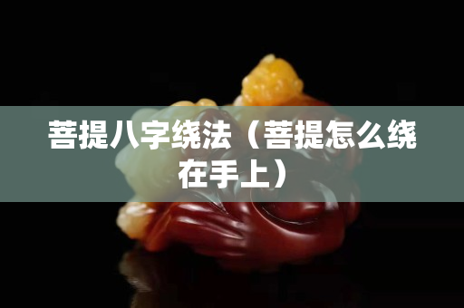 菩提八字繞法（菩提怎么繞在手上）