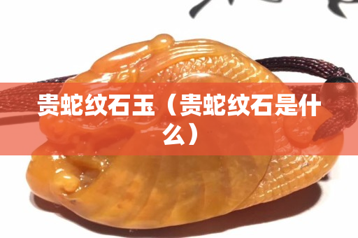 貴蛇紋石玉（貴蛇紋石是什么）