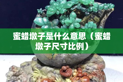 蜜蠟墩子是什么意思（蜜蠟墩子尺寸比例）