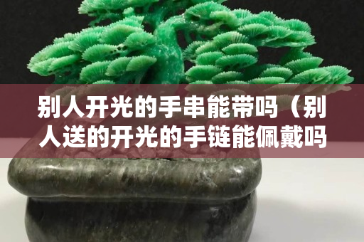 別人開光的手串能帶嗎（別人送的開光的手鏈能佩戴嗎）