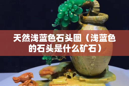 天然淺藍(lán)色石頭圖（淺藍(lán)色的石頭是什么礦石）
