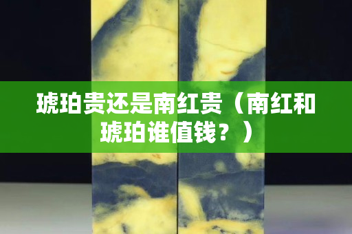 琥珀貴還是南紅貴（南紅和琥珀誰值錢？）