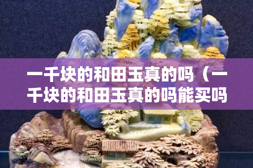 一千塊的和田玉真的嗎（一千塊的和田玉真的嗎能買嗎）