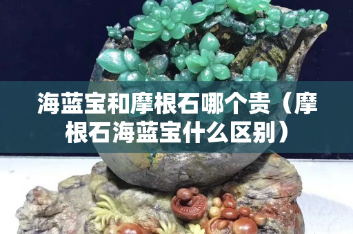海藍寶和摩根石哪個貴（摩根石海藍寶什么區別）