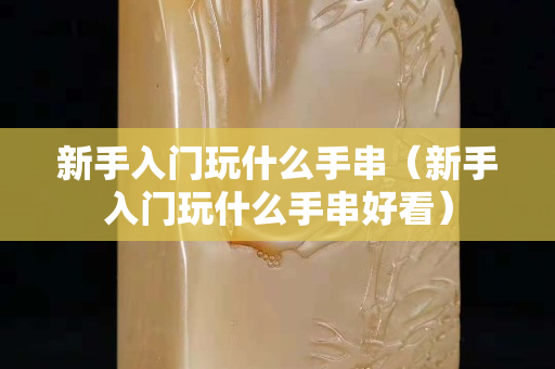 新手入門玩什么手串（新手入門玩什么手串好看）