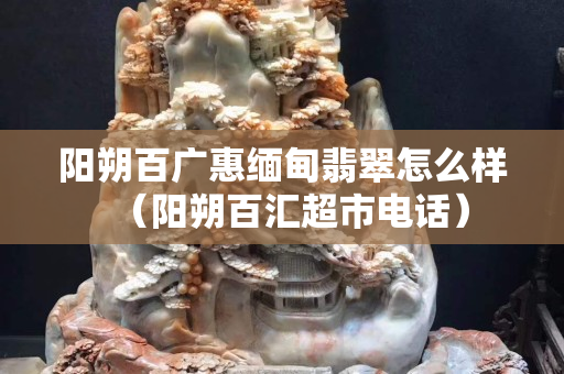陽朔百廣惠緬甸翡翠怎么樣（陽朔百匯超市電話）