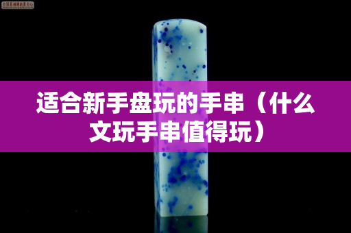 適合新手盤玩的手串（什么文玩手串值得玩）