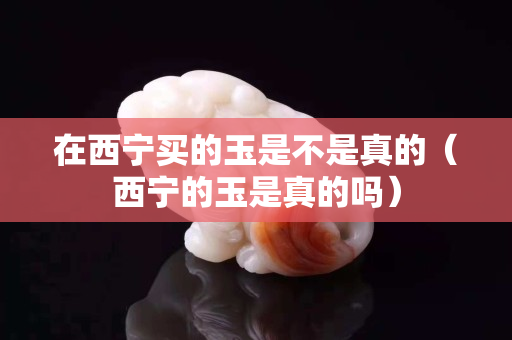 在西寧買的玉是不是真的（西寧的玉是真的嗎）