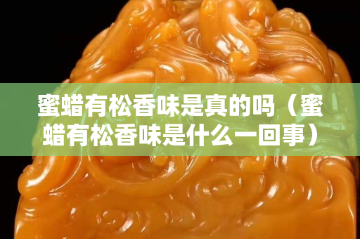 蜜蠟有松香味是真的嗎（蜜蠟有松香味是什么一回事）