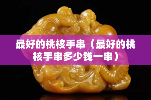 最好的桃核手串（最好的桃核手串多少錢一串）