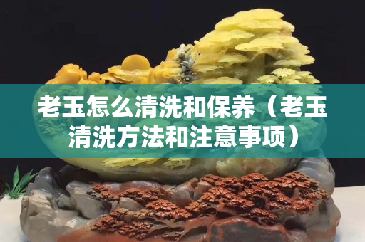 老玉怎么清洗和保養（老玉清洗方法和注意事項）