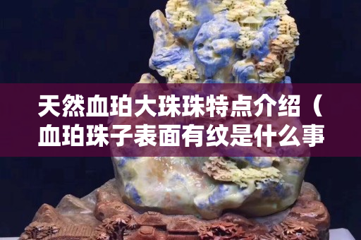 天然血珀大珠珠特點介紹（血珀珠子表面有紋是什么事）