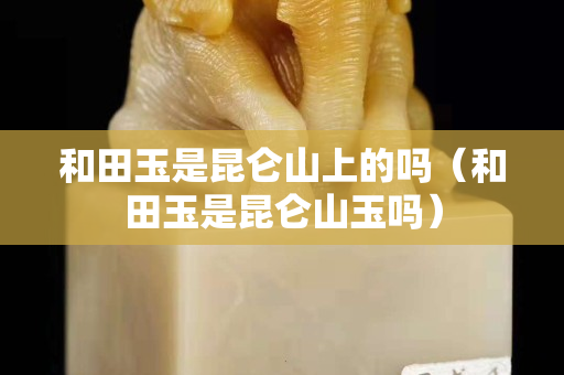 和田玉是昆侖山上的嗎（和田玉是昆侖山玉嗎）